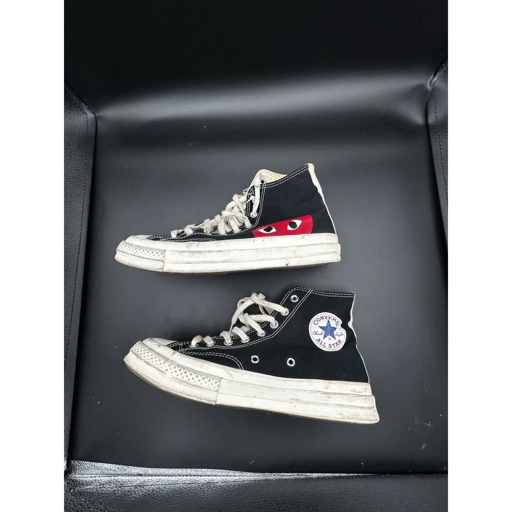 Converse Chuck Taylor All Star Comme des Garcons Play High Top Sneakers Sz 8M